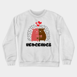 Hedgehog Lovers Crewneck Sweatshirt